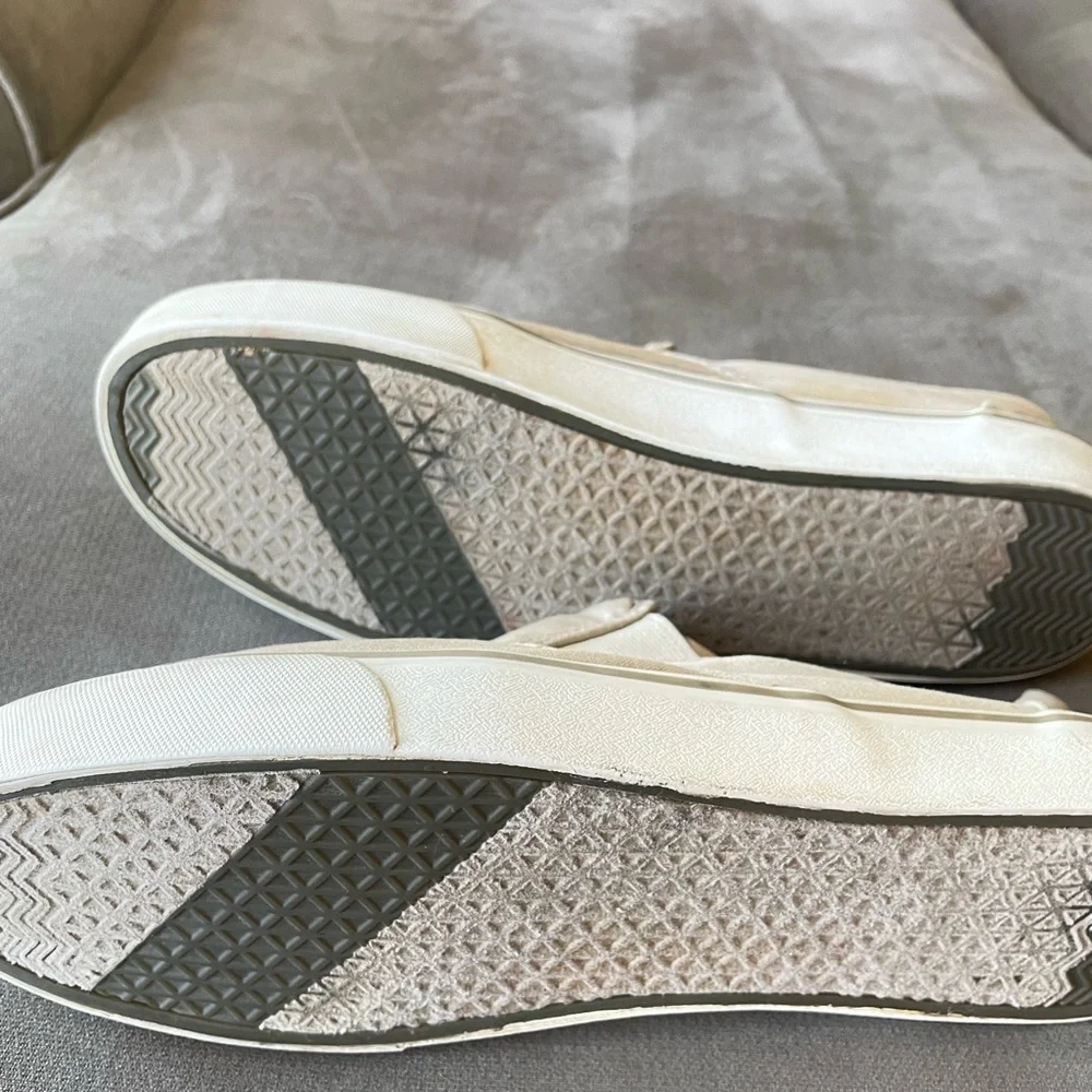 Old navy  Men's Cream Slip-On Shoes